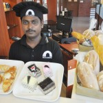 Whole wheat bread, croissants and salads at R.A. Puram bakery