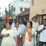 Candidates hit the road
