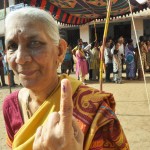 Brisk polling in Mylapore