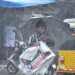 Heavy rains hits the neighbourhood