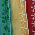 Sale of embroidered cotton saris and ethnic wear 