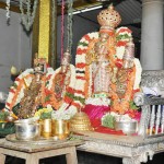 New silver swing at Vedantha Desikar Temple