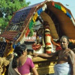 Swami with stunning 'jadai' goes in procession