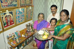 pradeepkumar family at luz church rd-ugadhi celebrates