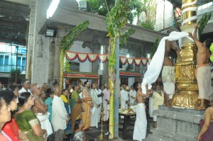 kodiyettram  at velliswarar thirukoil  south mada st, vaikasi peruvizha.    on  15-5-13 