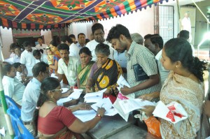 Chennai corp  camp at chennai corp building mandaveli st, subham kalyanam  mandapam opp. on 25-6-13