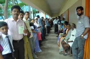 aadhaar card - at chetinad rajah muthiah hr school  on 16-7-13