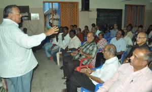 West R.A.Puram Residents'Association meet on 6-7-13 at raja muthaiya higher sec school,r a puram.