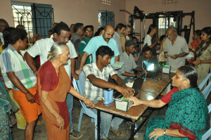 AADHAR CARD (147) - AT CHENNAI CORP WARD OFFICE,CHITRAKULAM-ON 20-9-13 