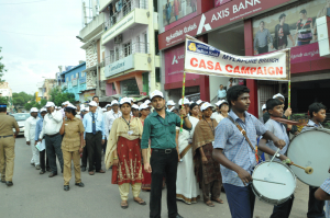 CASA CAMPAIGN BY INDIANBANK AT MADA VEEDHIS, MYLAPORE-ON 20-9-13
