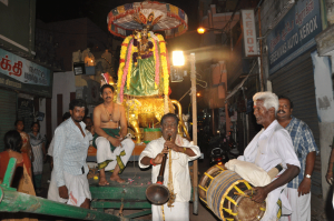 SELVA VINAYAGAR ,nandhivagnam procession at v.p.koil street  on 9-9-13 