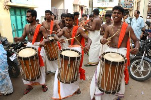 Sri Hariharaputhraswami Procession at Thachi Arunachalam Street  on 5-1-2014