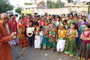 Sumukhi Rajasekharan Memorial Foundation Group Singing, on 1-1-2014