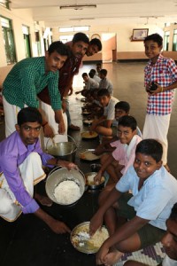 Actor Ajith Birthday Celebration at Ramakrishna mission students home