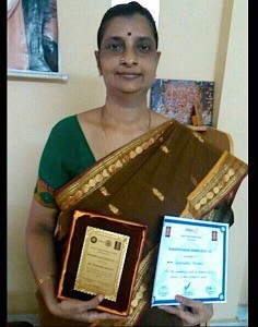 NARMADHA RAMESH - ROTARY CLUB AWARDEE