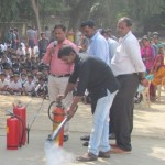 Mock fire drill - M. Ct. M School