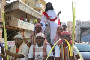 Palm Sunday at St. Luke's church