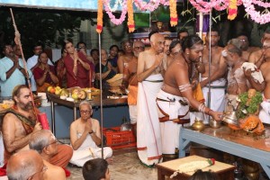 Kanchi Mutt swamiji at Sri Vinayaka Temple, R A Puram