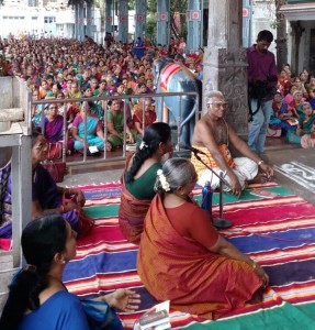 Kapali temple chanting