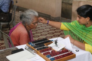 Eye camp at Sankaralayam