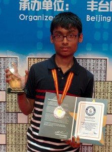 Pranav Kamesh.S -sudoku champion