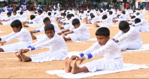 San thome school sports day