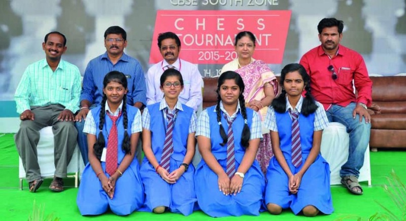 Chettinad Vidyashram Chess winners