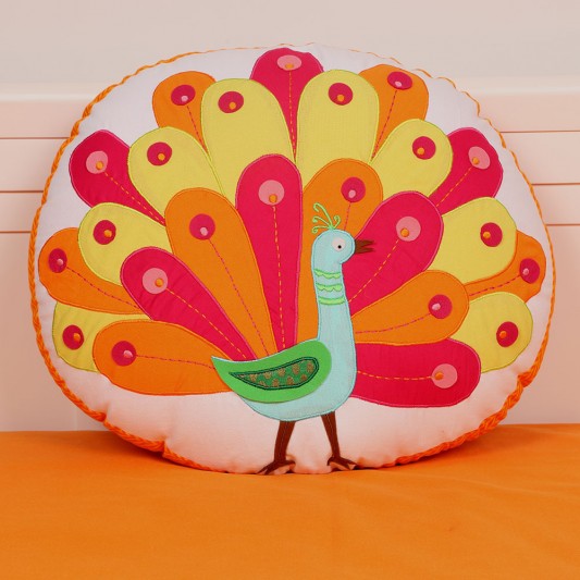 Amazing india shaped cushion(Peacock) - Rs 1650