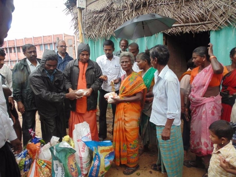 ramakrishna math relief efforts