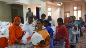 Ramakrishna Math- utensils distributed