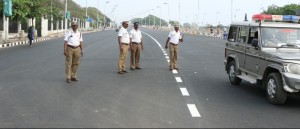 Republic Day - road closed