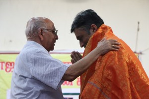 Sanjay subramanyam honoured