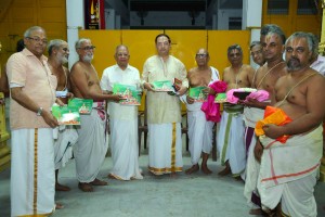 Vedanta desikar temple - panchangam release