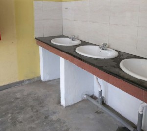 Vidya Mandir - primary toilets renovated