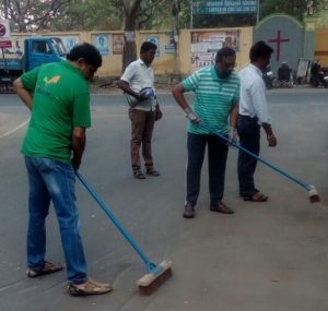 Jeth Nagar cleaning campaign