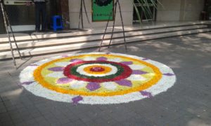 Kolam outside kirthilal