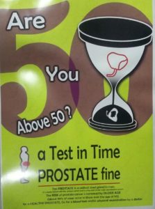 prostate cancer poster