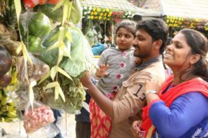 Vishu at Iyappan temple