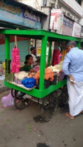 south mada street - flower vendor