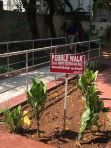 Pebble walk