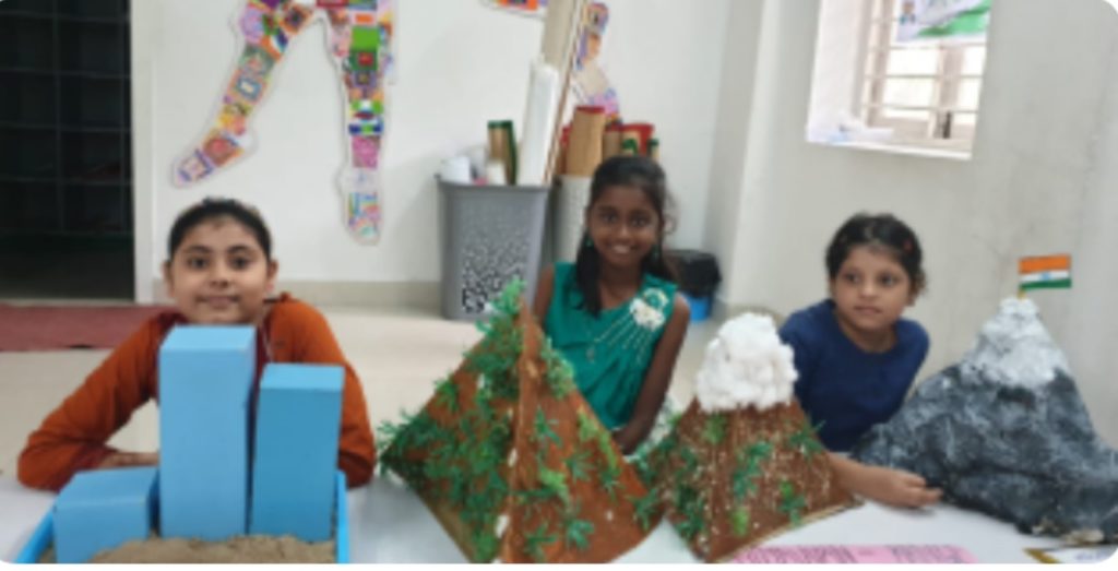 MYLAPORE TIMES Students of Sprouts Montessori School celebrate