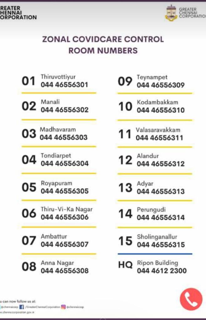 MYLAPORE TIMES Chennai Corporation provides 24x7 local, emergency