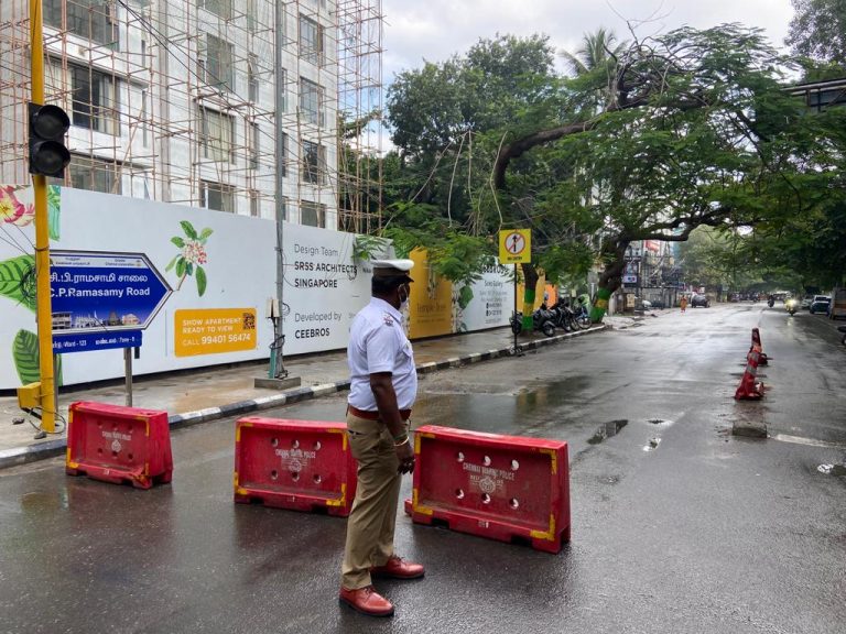 MYLAPORE TIMES Chennai Metro section of TTK Road, C. P. Ramaswamy