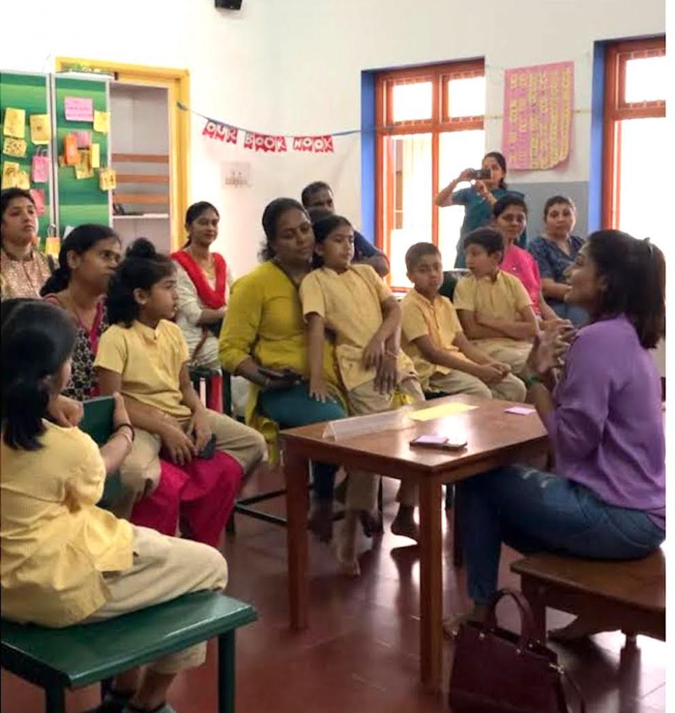 MYLAPORE TIMES Exploring careers fair at Chettinad Hari Shree Vidyalayam for its students